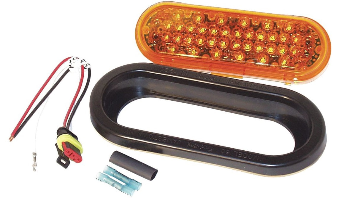 Truck-Lite 81165 Super-60 36-LED Intergral Strobe Lamp #60122Y, Yellow