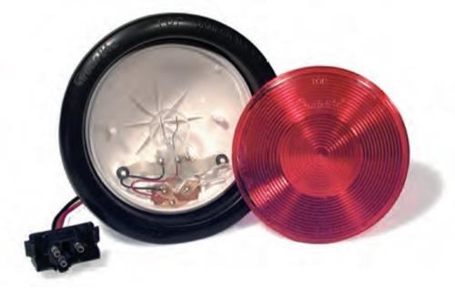 Truck-Lite 81186 40-Series Sealed Stop/Turn/Tail Grommet Kit, Red