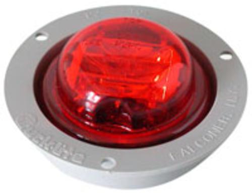 Truck-Lite 8-LED 10-Series PC Rated High Profile Clearance Lamp, Red