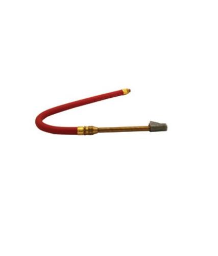 Imperial 73614 Inflator Gauge Hose Whip Assembly, 15"x3/8"-24