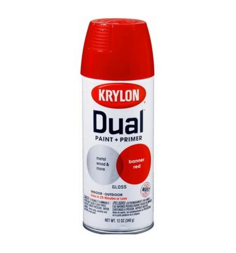 Krylon K08803000 Dual Paint & Primer One Spray Paint, 12 Oz