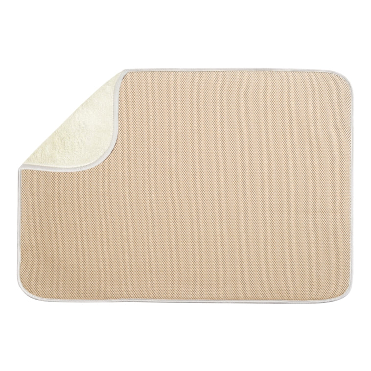 InterDesign 40230 Microfiber Drying Mat, XL, Wheat