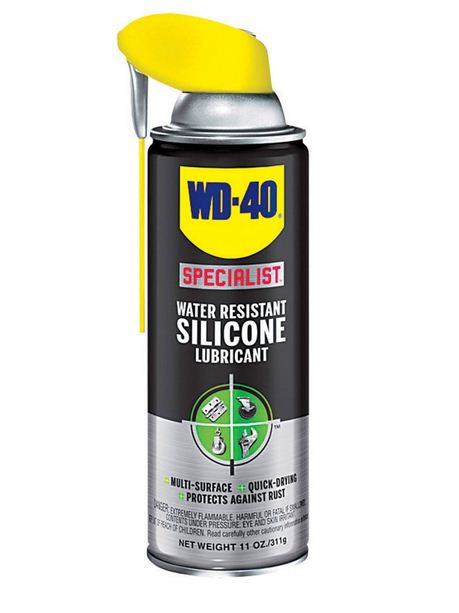 Wd-40 300011 Specialist Water Resistant Silicone Lubricant, 11 Oz.