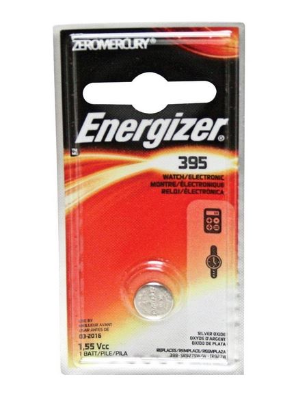 Energizer 395BPZ Watch And Hearing Aid Battery, 1.55 Volt