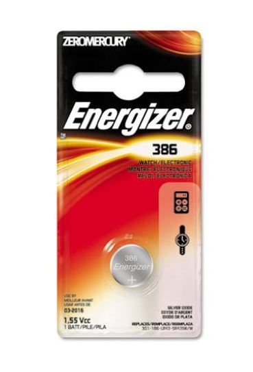 Energizer 386BPZ Watch Battery,  Button Cell, 1.55 Volt