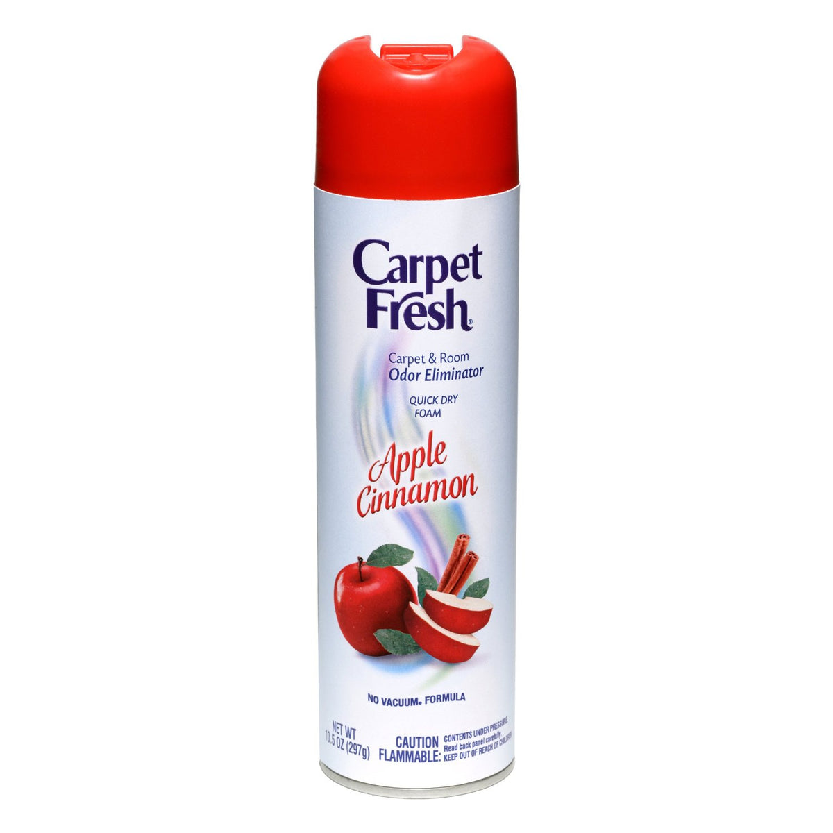 Carpet Fresh 280174 No-Vacuum Carpet Refresher, 10.5 Oz, Apple Cinnamon