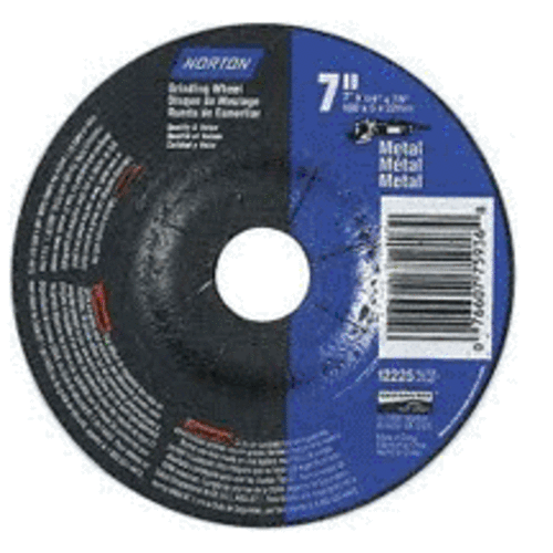 Norton 75940 Metal Cut Off Wheel Depressed Center, 7"x 1/4" x 5/8"