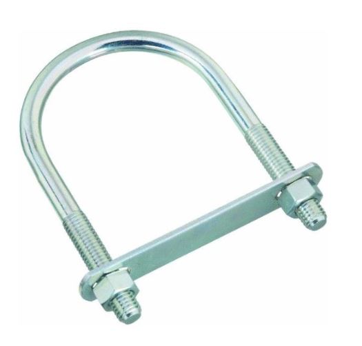 Stanley 34-7815 U Bolt With Plate, 3-1/2 "X 6"