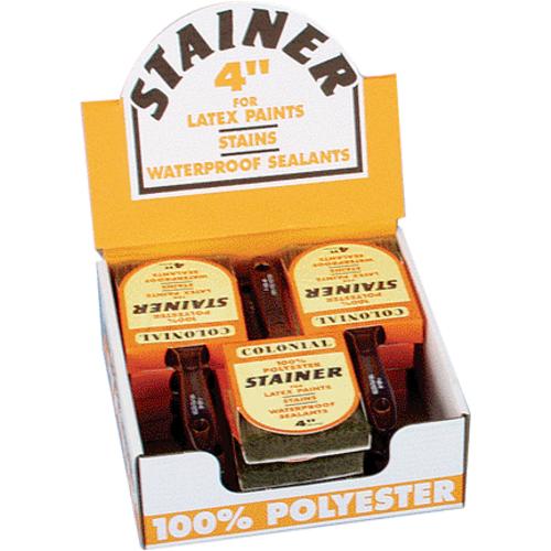 Premier P600-40 Flat Stain Brush, 4"