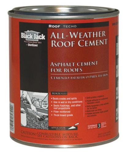 Black Jack 6230-9-14 All Weather Roof Cement, 1 Quart