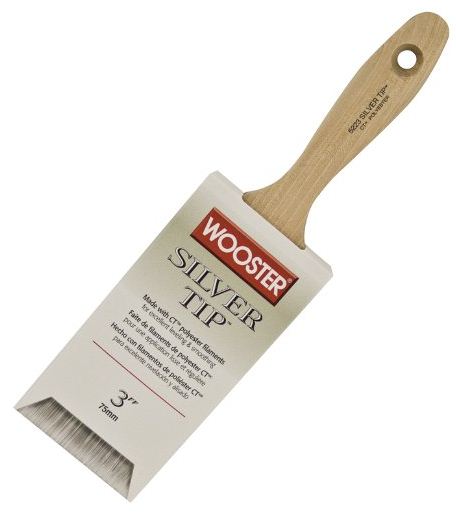 Wooster 5223-3 Silver Tip Wall Paint Brush, 3"