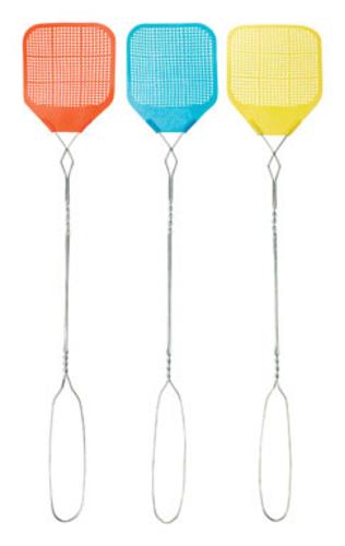 Weijun 110821 Fly Guard Fly Swatter, Pack/3