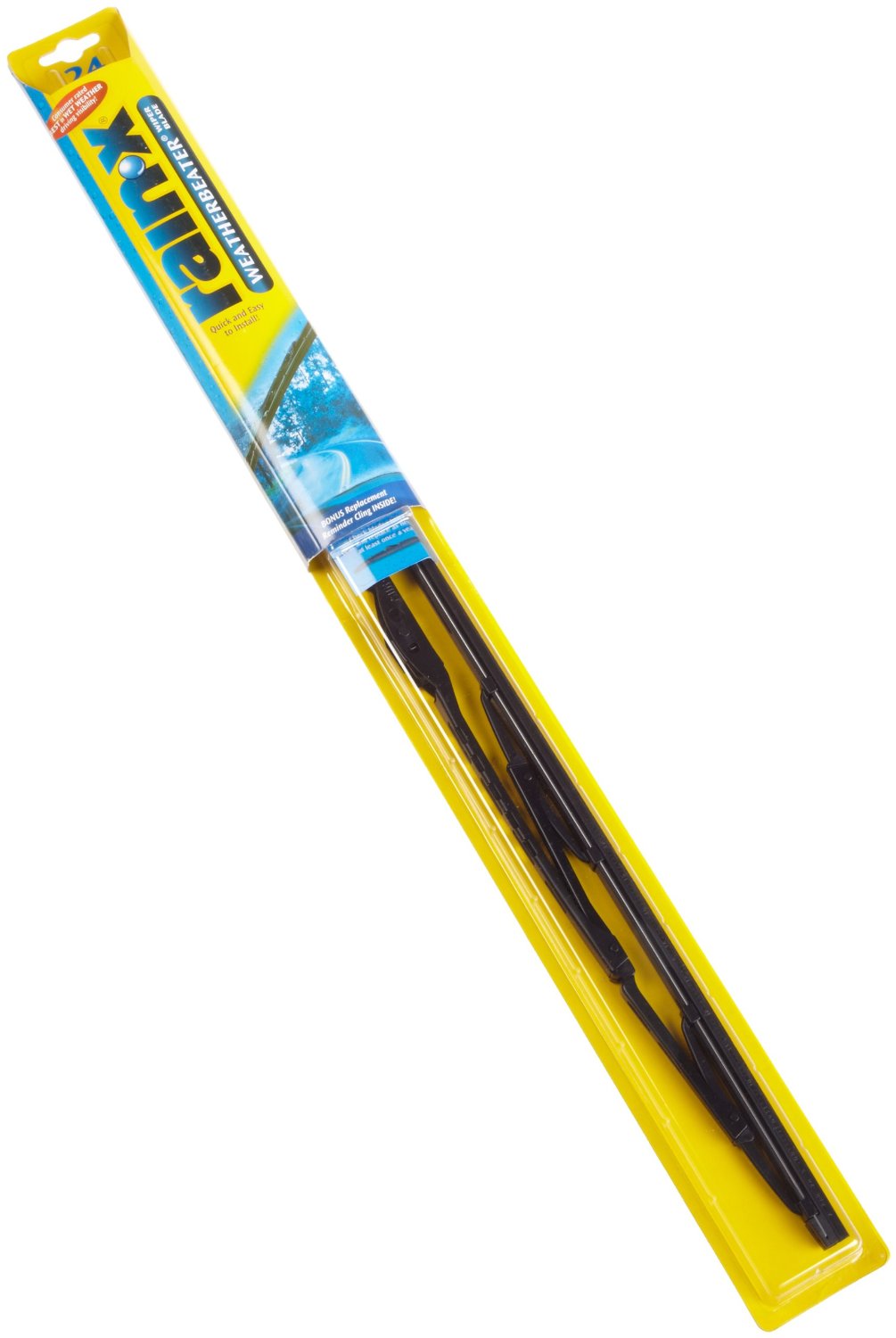 Rain-X RX30224 Weatherbeater Windshield Wiper Blade, 24"