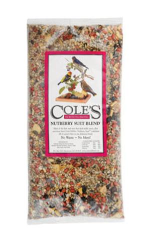 Cole's NB10 Nutberry Suet Blend Bird Seed 10 lbs
