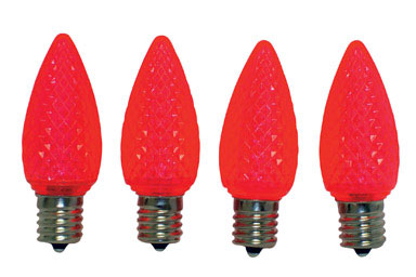 Celebrations UTRT4612 Led C9 Replacement Bulb, 25 Count