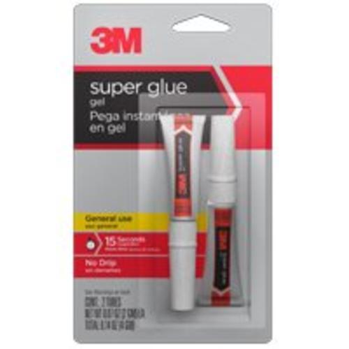 3M 18008 Super Glue Gel, Pkg/2