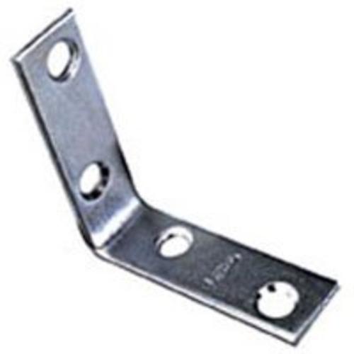 Stanley 850701 Stainless Steel Corner Brace, 1.5" x .5"