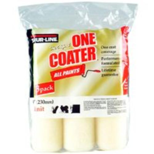 Shur-Line 7904P One Coat Knit Roller Covers, 9", Pkg/3