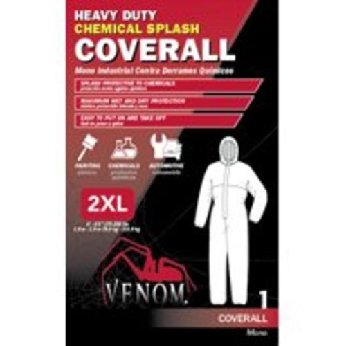 Medline VENCV400XXL Venom Chemical Resistant Coveralls, XX Large