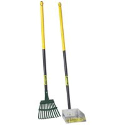 Flexrake 58W Small Scoop Steel Rake 36"