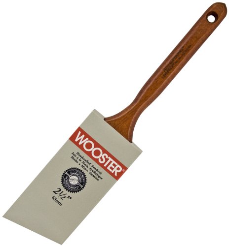 Wooster J4112-2 1/2 Super/Pro Lindbeck Angle Sash Paintbrush, 2-1/2"