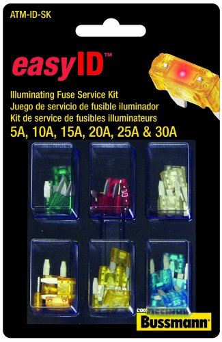 Cooper Bussmann ATM-ID-SK easyID Fuse Assortment Kit, 36-Piece