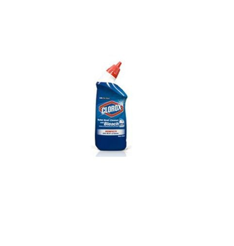 Clorox 00273 Toilet Bowl Cleaner with Bleach, 24 Oz