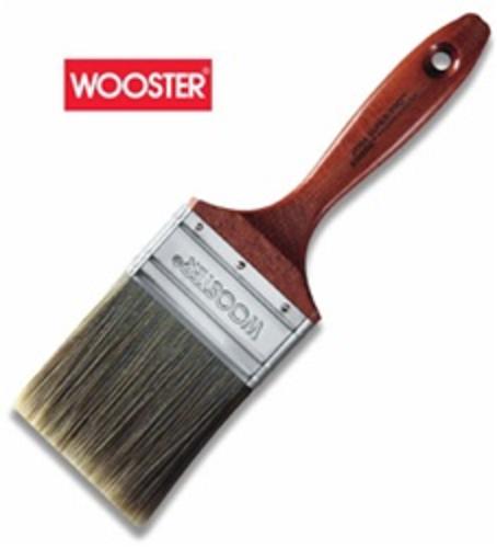 Wooster J4104-3 Super/Pro Ermine Badger Varnish Brush, 3"