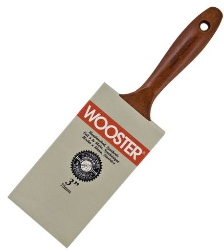 Wooster J4104-3 Super/Pro Ermine Badger Varnish Brush, 3"