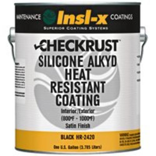 Insal-X HR2420099-01 Silicone Alkyd Heat Resistant Coating, Black