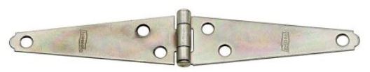 Stanley Light Strap Hinge, Zinc Plated, 4"