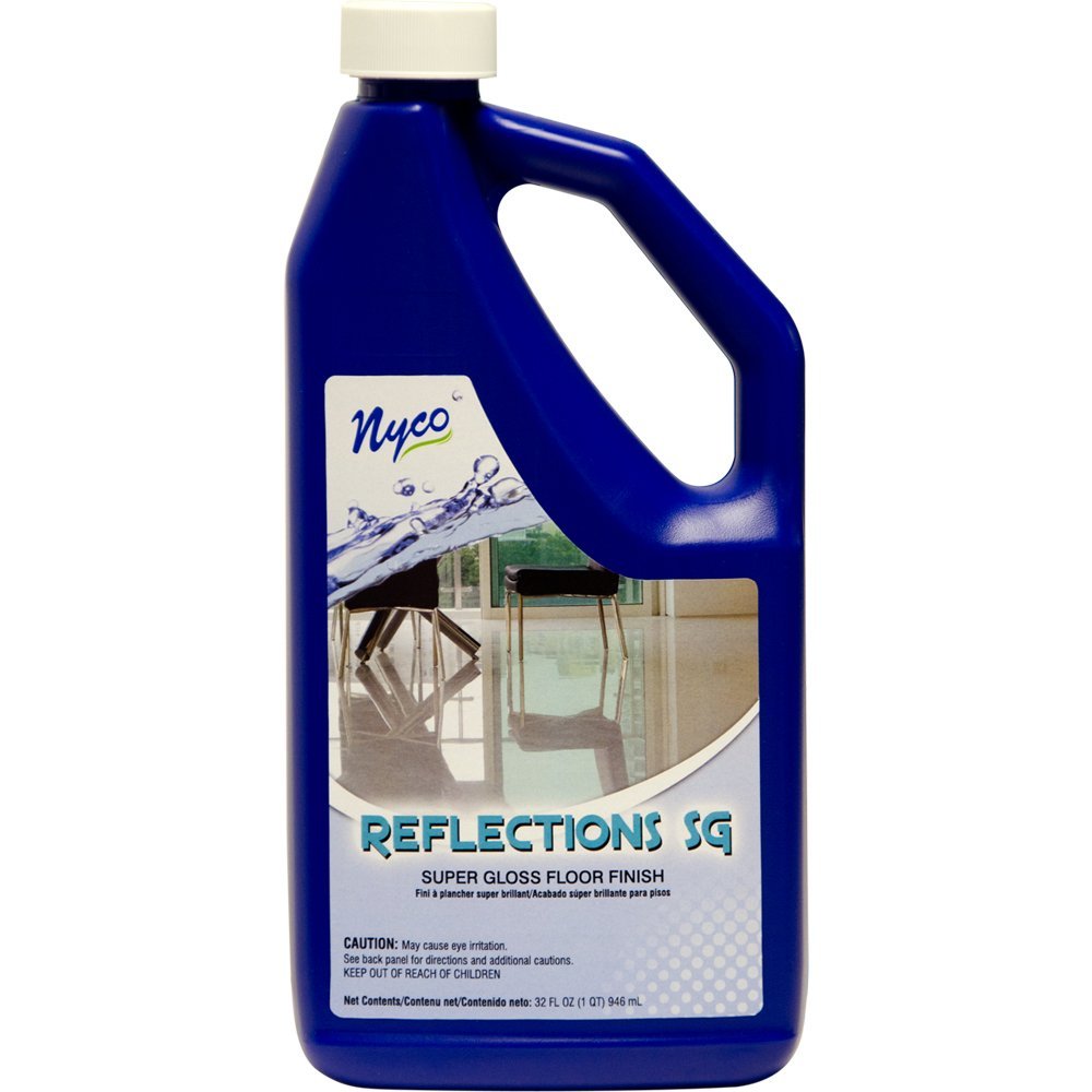 Nyco NL90422-903206 Reflections Super Gloss Floor Finish, 32 Oz