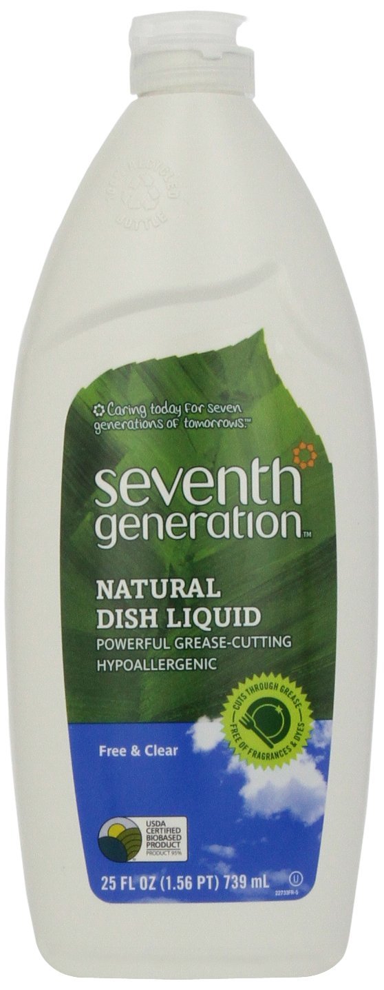 Seventh Generation Natural Dish Liquid, 25 Oz