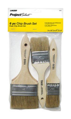 Linzer A1506 Chip Brush Set, 6 Piece