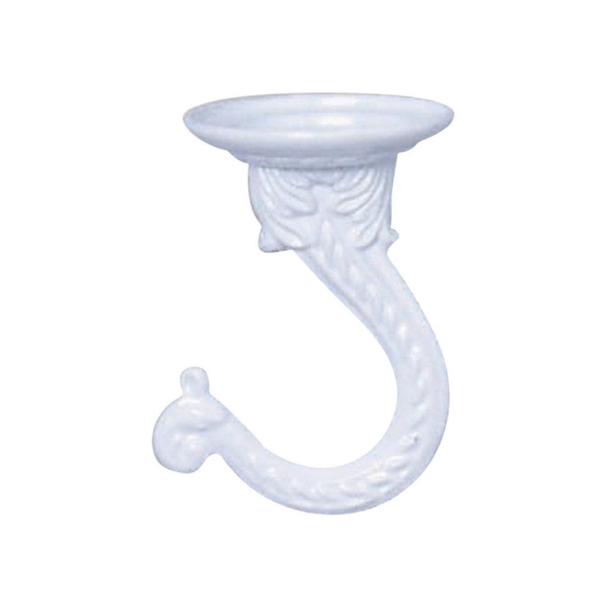Panacea 86122 Jumbo Swag Hook, Steel, White