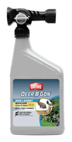 Ortho 0489210 Deer-B-Gon Deer & Rabbit Repellent 32 Oz