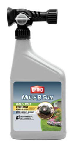 Ortho 0490010 Mole And Vole Repellent, 32 Ounce