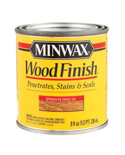 Minwax 22210 Wood Finish Interior Wood Stain, Ipswich Pine, 1/2 Pint