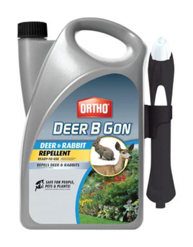 Ortho 0489110 Deer And Rabbit Repellent, 1 Gallon