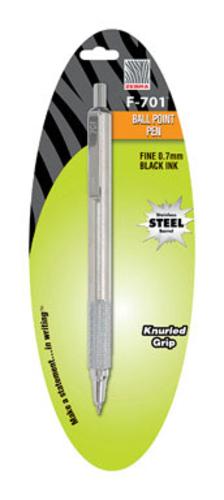 Zebra 29411 Retractable Ball Point Pen, 0.7 mm