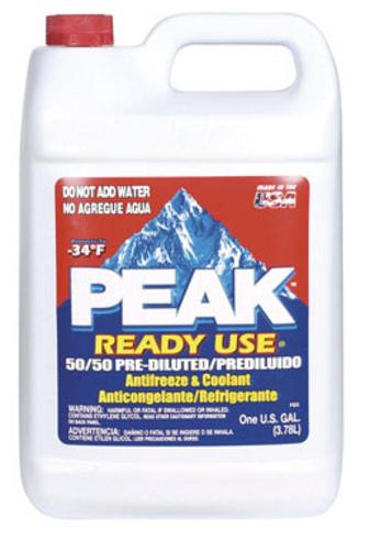 Peak RUA053 Ready To Use Antifreeze, 1 Gallon
