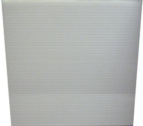 Plaskolite 1TW1824A Corrugated Sheet, 18" x  24", White