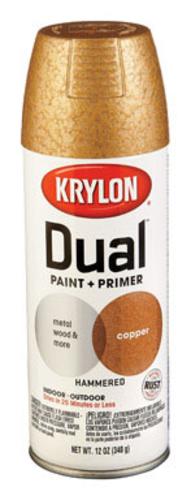 Krylon K08843000 Paint Indoor/ Outdoor Copper Hammered, 12 Oz