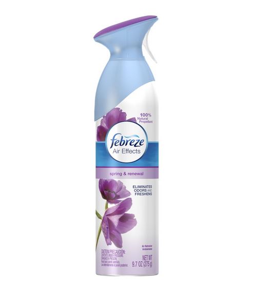 Febreze 45536 Air Effects Spring & Renewal Air Freshener, 9.7 Oz