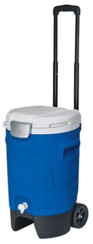 Igloo 42115 Sport Roller Cooler, 5 Gallon, Blue