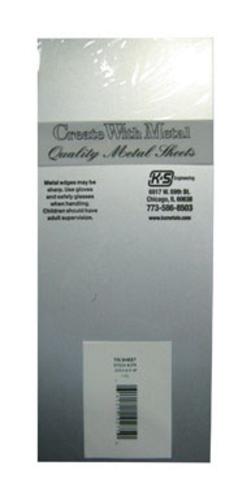 K&S 275 Tin Sheet Metal, 4" x 10"