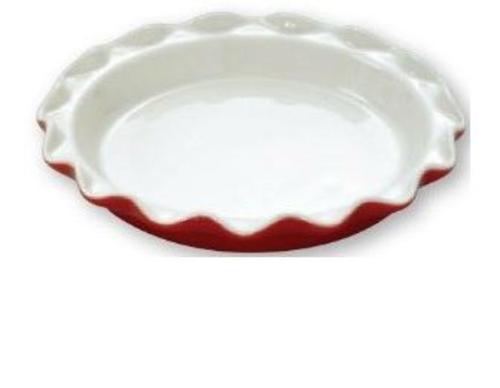 HIC RL5 Rose Levy Bakeware Pie Plate, Mini, Red, 7"