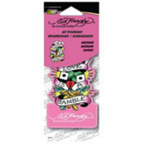 Ed Hardy 5080126 Hanging Air Fresheners, Patchouli