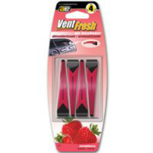 Auto Expressions VNT-7 Vent Sticks Air Freshener, Strawberry