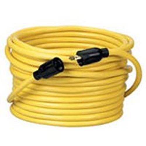 Coleman 090288802 Twist-To-Lock Extension Cord 50', Yellow